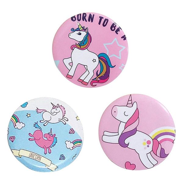 

cartoon mini pocket makeup mirror cosmetic compact mirrors home office use