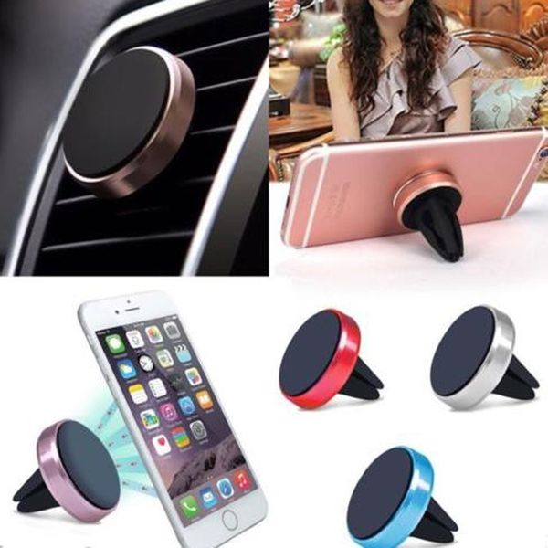 

car phone holder magnetic air vent mount mobile smartphone stand magnet support cell cellphone telephone desk in car gps