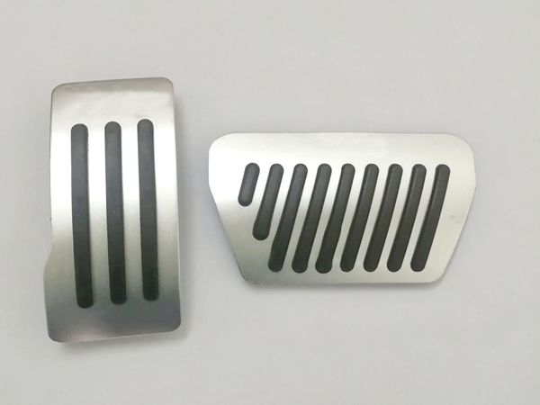

non-drilling pedals gas brake foot rest pedal pads for mitsubishi lancer outlander asx pajero eclipse grandis fortis zinger