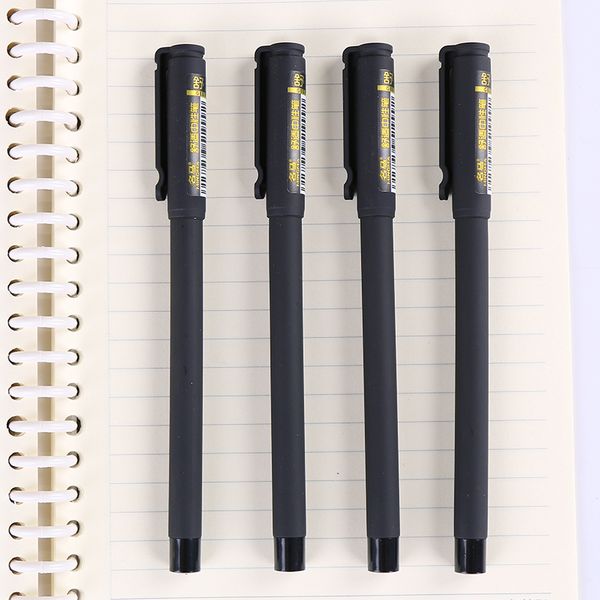 

south korea stationery student comfort carbon gel pen office supplies business signature pen 0.5mm black core