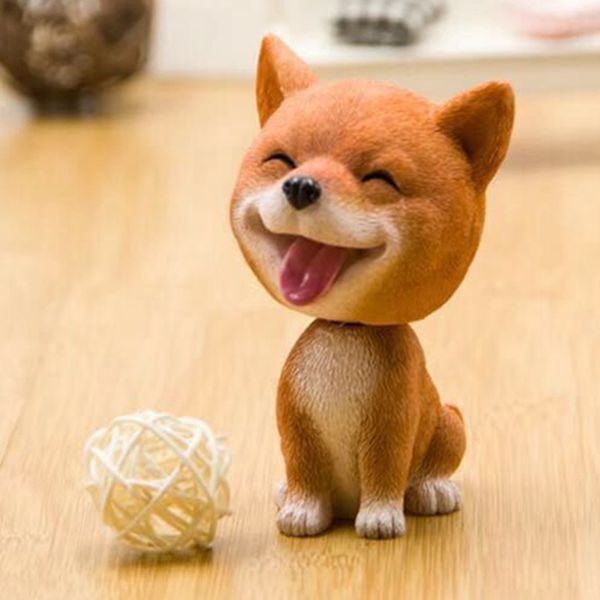 

automobiles shake head nodding dog car accessories for dashboard decoration car-styling auto shaking head toys ornaments