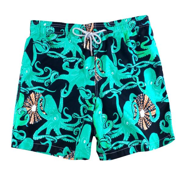 Vilebre Novo Quick Seco Verão Mens Print Beach Board Shorts SiwMear Bermudas Nadar para Homens Athletic Mens Gym Shorts