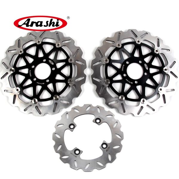 Arashi Front Front Brake Rotores Disco Kit de disco para Kawasaki Ninja ZX9R 2002 2003 ZX-9R 02 03