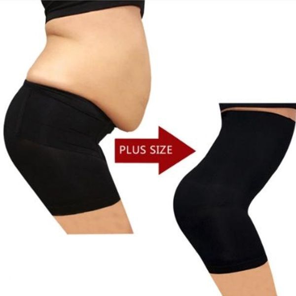 

dropshipping 2018 new women high waist tummy tuck waist shaping panties breathable body shaper slimming tummy underwear, Black;white