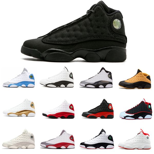 

Hot sale Black Cat Chicago History Of Flight He Got Game bred Grey Toe for 13s Men Basketball Shoes Athletic Sports Sneakers