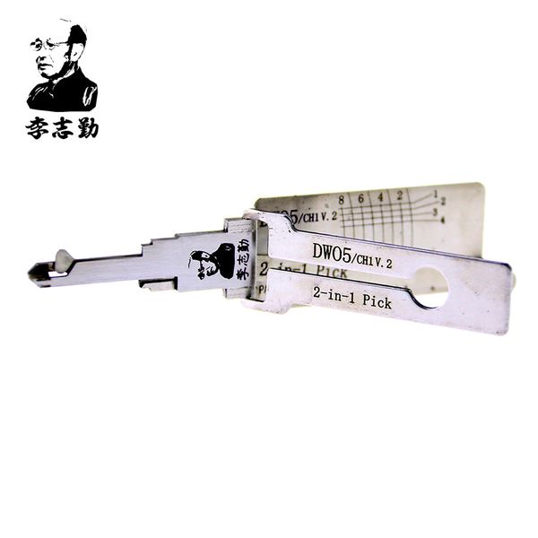 

Mr Li's Original Lishi DWO5/CH1 V.2 2in1 Decoder and Pick - Best Automotive Locks Unlock Tools on the Market