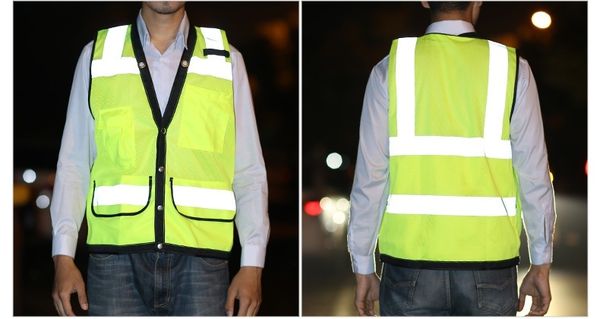 

roadway safety clothing reflective vest reflective sports jacket high visibility reflective jacket gear