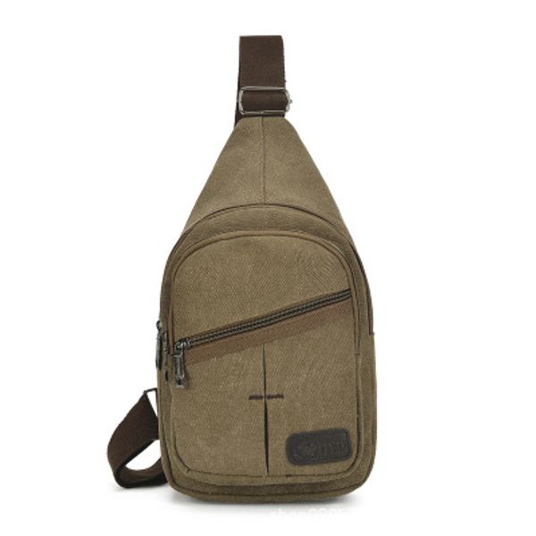

new solid travel chest packsfashion riding small chest pockets&casual handbags all-match canvas mobile&change storager