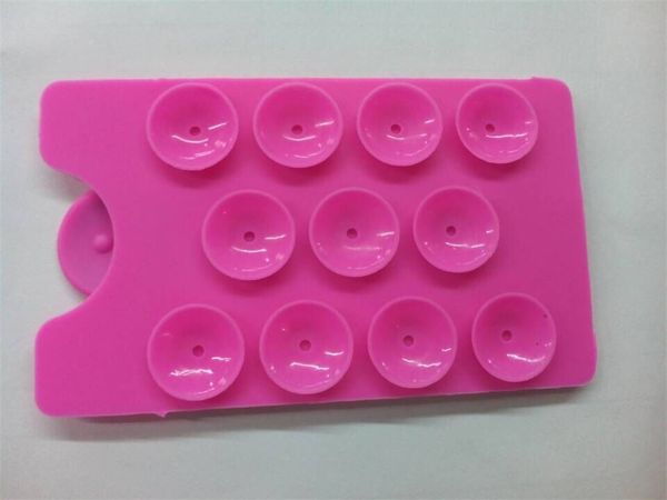 

mix color portable suction cup touch u cell phone case credit card holder; silicone touch u cell phone sticker business id card holder stand