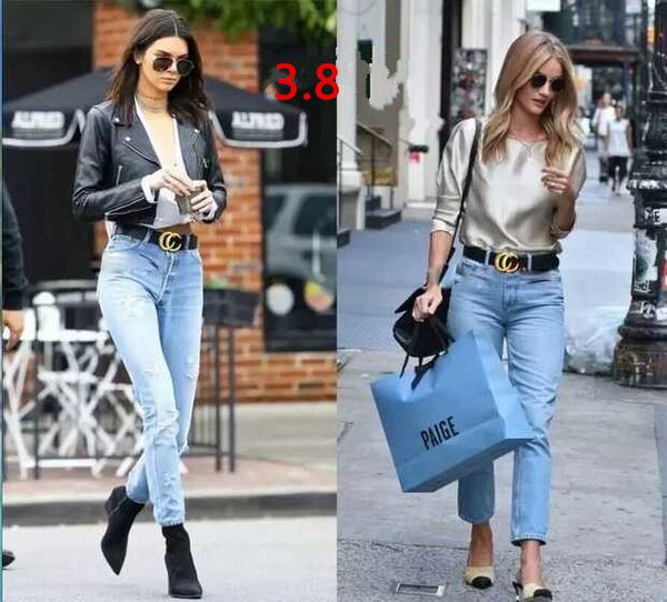 

2018 famou genuine leather men belt de igner luxury men belt for women jean cow trap wai tband ize 2 0cm 3 4cm 3 8cm