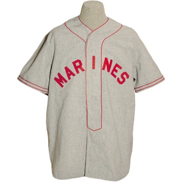 

U.S. Marine Corps. 1943 Road Jersey 100% Stitched Embroidery Logos Vintage Baseball Jerseys Custom Any Name Any Number Free Shipping