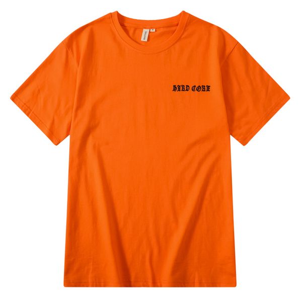 

Summer Spring Men and Women Designer Tshirts Fashion 424 Tees High Street Cotton Tees Yellow Color Tops S-XL