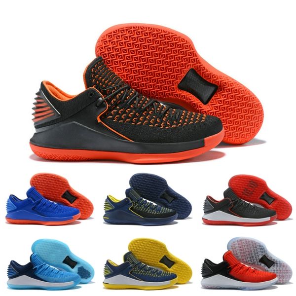 

Скидка топ баскетбольная обувь 32 XXXII тренер для мужчин плетет вамп Северная Каролина баскетбольные сапоги синий черный красный желтый кроссовки нас 7-12