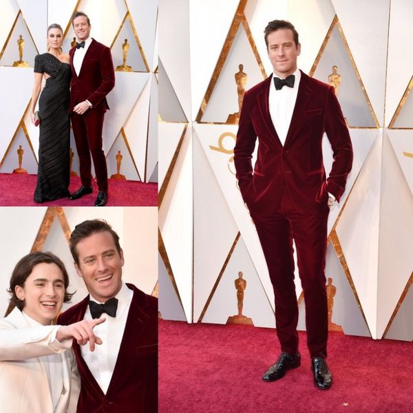 

2019 burgundy wedding tuxedos men prom suits custom made groom wear velvet two pieces groomsmen man suits formal business wear, Black;gray
