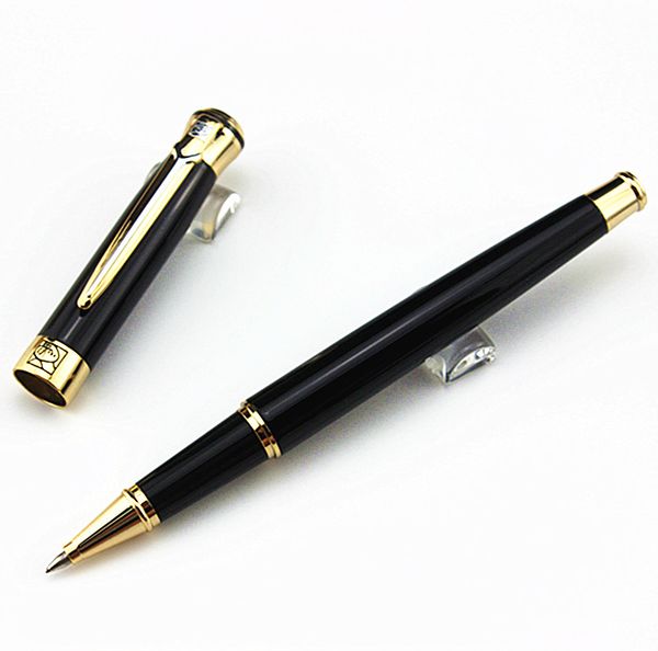 

picasso 903 black and golden roller ball pen dream series stationery school&office supplies writing pen, Blue;orange