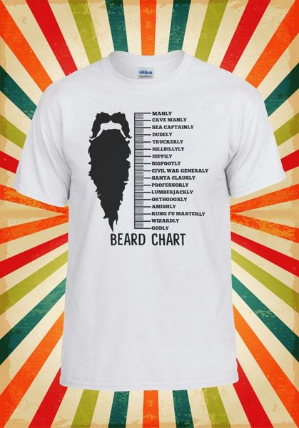 Beard Chart T Shirt