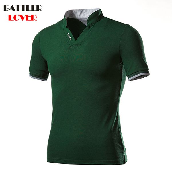 

2018 mens v-neck shirt 2018 summer fashion solid short sleeve shirts hombre men cotton casual slim fit tees shirt m-5xl, White;black