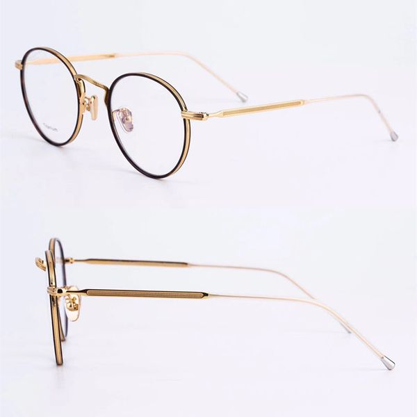 

vintage ultralight pure titanium eyegwear optical eyeglass frame men women s876 prescription lens original box case