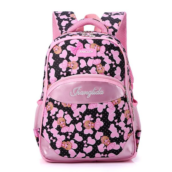 Acquista I Bambini Zaino Scuola Ragazze Rosa Principessa Grandi Capacita Borse Studenti Delle Scuole Impermeabili Borse Bambini Deposito Teenager All Aperto A 34 76 Dal Paradise12 Dhgate Com