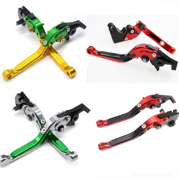 

motorcycle adjustable folding extending brake clutch levers for suzuki hayabusa gsxr1300 1999-2016 gsf1200 bandit2001-06 gsf1250 2007-2016