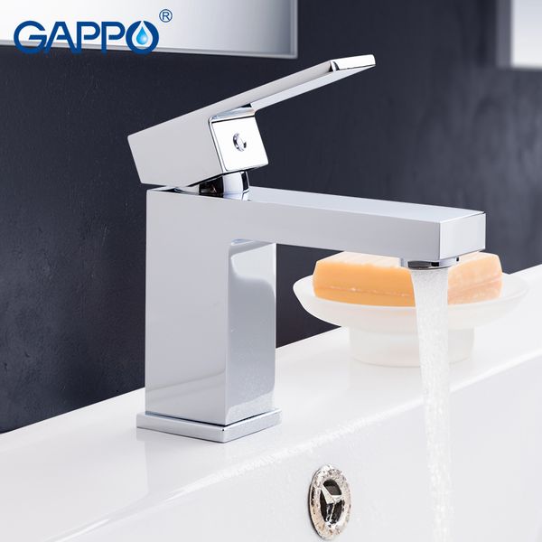 

gappo basin faucets chrome plating mixer tap bathroom brass basin faucet taps washbasin water faucets deck mounted mixers