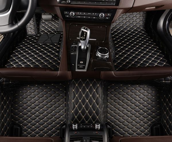 2019 Veeleo Leather Car Floor Mats For Honda All Model Full Set