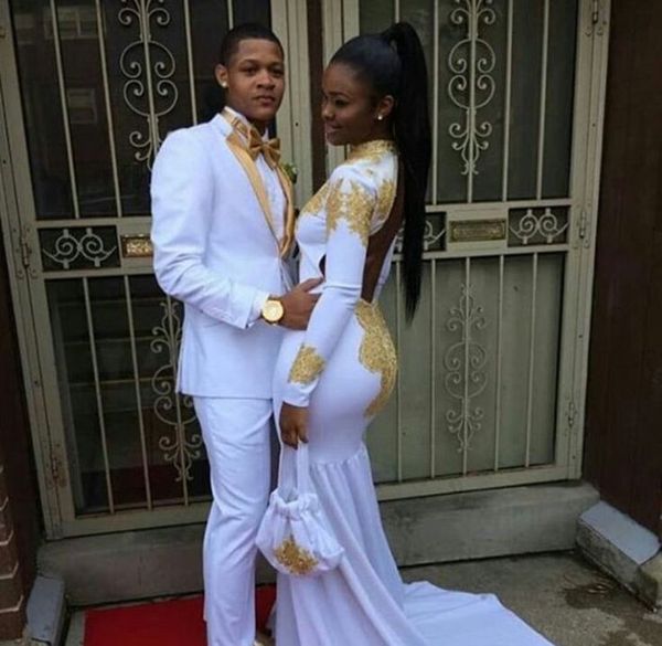 

white and gold dress 2021 long vestido de festa vestido longo evening dress plus size mermaid party prom dress, Black