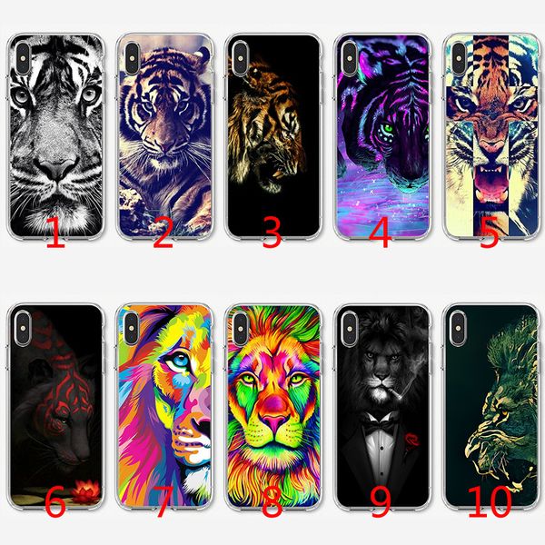 coque iphone xr lion silicone