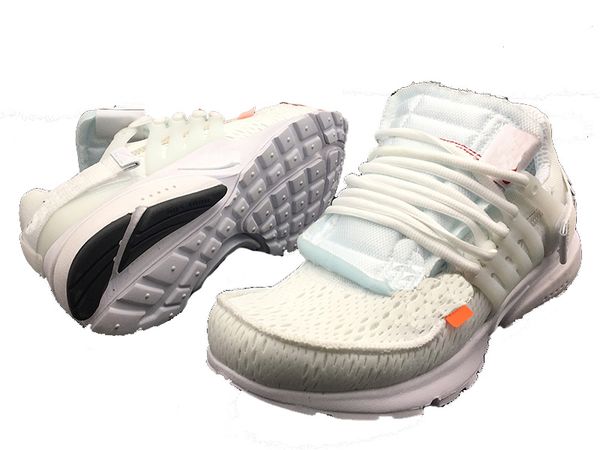 

King Air 2018 Black White Presto TOP Quality Breathable Upper Training Sneakers Indoor & Outdoor Running Shoes With Box