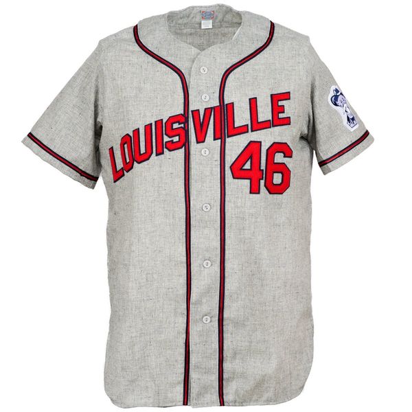 

Louisville Colonels 1960 Road Jersey 100% Stitched Embroidery Logos Vintage Baseball Jerseys Custom Any Name Any Number Free Shipping