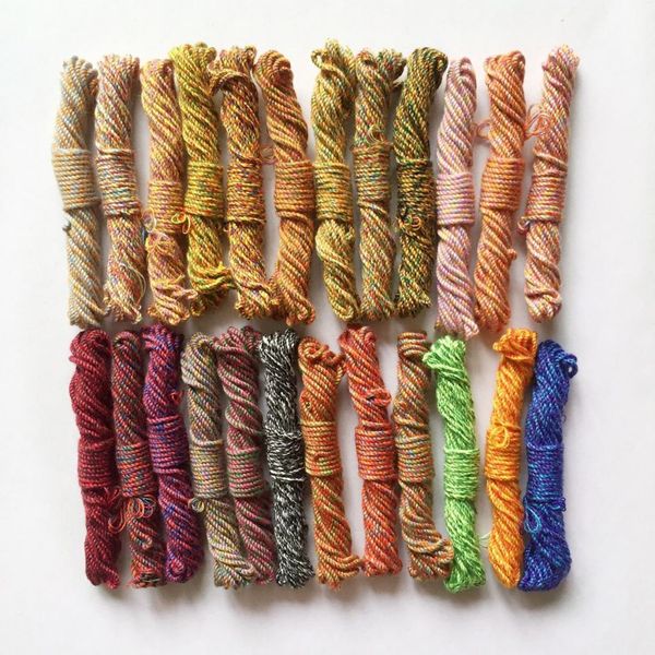 

fityle 1.2mm 100% cotton cord craft macrame artisan string beading knitting for crafting weaving gift wrapping diy projects, Black;white