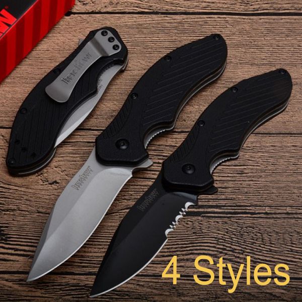 

Kershaw 1605 EDC Survival gear Flipper Folding Pocket knife 8CR13MON Blade G10 Handle Hunting Knives Xmas Gift For Men P591Q