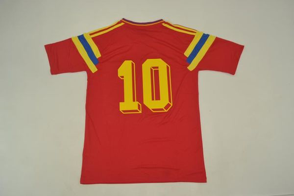 

1990 colombia retro red10 9 red retro jer ey cla ic jer ey