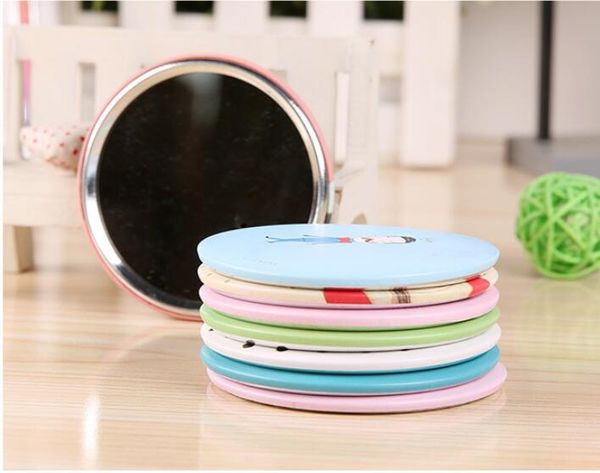 

cosmetic round mini makeup tool makeup mirror cute mirror for girl and women