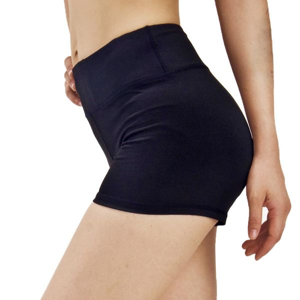 

pure flame 2018 summer new women yoga shorts compression elastic workout fitness sportswear quick drying gym tight shorts, White;red