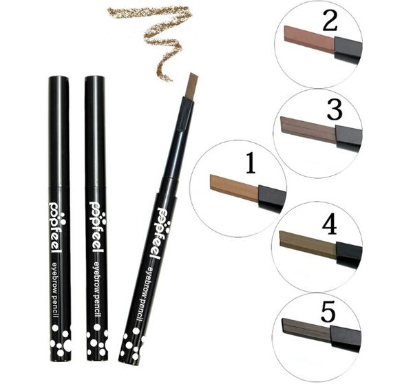 

maquiagem eyes makeup waterproof eyebrow pencil long lasting eyeliner eye brow pen crayon sourcils make up brown sobrancelha