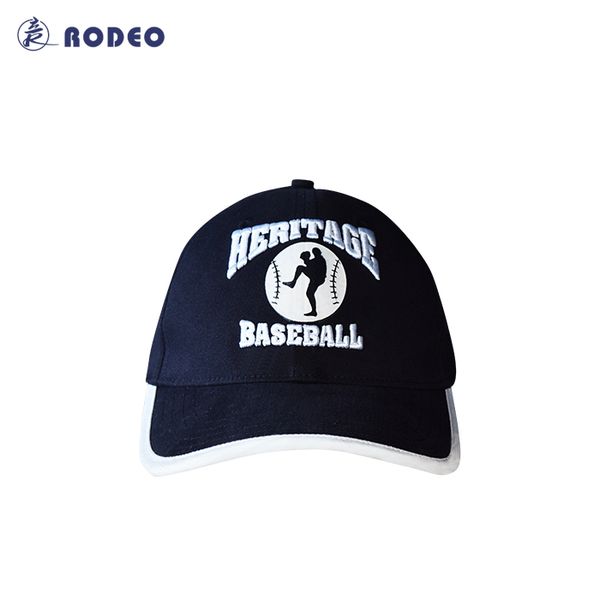 

ht016 rodeo sport, golf, football, training, fish, cotton cap customized design size oem logos, Black;white