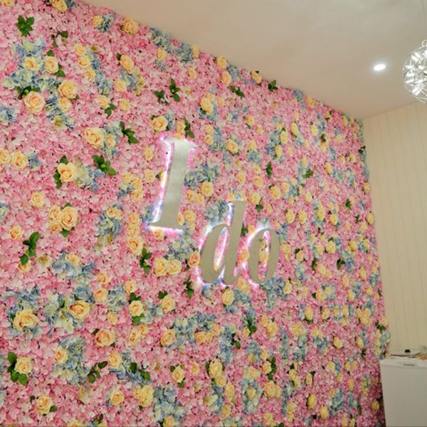 

artificial hydrangea silk flower head mulit color diy decorative silk flowers for marriage home table accessories wedding wall decoration