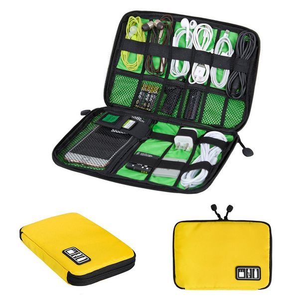 

новый дизайн портативный путешествия zipper usb кабель для хранения сумка организатор нейлон телефон зарядное устройство чехол электронные а