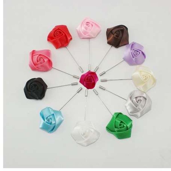 

1pc/lot fashion antique men brooches of mix color women lapel pin men brooches for diy suits handmade wedding brooch, Gray