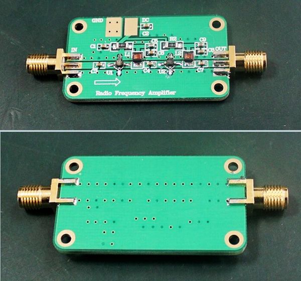 Freeshipping da 1MHz a 2000mHz 64dB Gain NF: 1,8 RF Modulo amplificatore a banda larga a basso rumore FM HF VHF / UHF HAM RADIO DC 6-12V