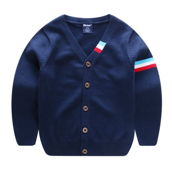 

Baby Boy свитер Детская одежда Детский мальчик Кардиган Осень Зима Мальчики Свитера