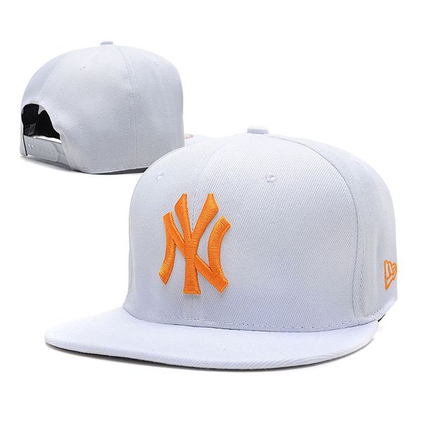

High-quality NY-2 100% Cotton Flat Caps Embroidered hip hop Multicolor Unisex Adjustable outdoors Casual Baseball Snapbacks Sport Hats