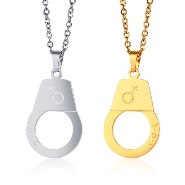 collier argent menottes collier argent menottes