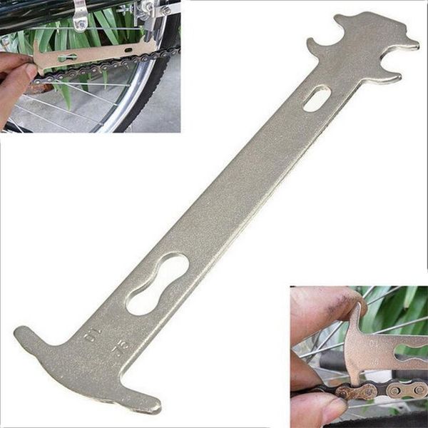 

bicycle chain wear indicator checker mountain road bike mtb chains measurement ruler cycling replacement repair tool