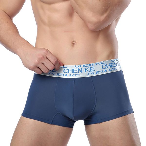 

1 pieces promotiman underwear u convex men's boxer underwear nylon shorts panties men directly lower prices trunks, Black;white