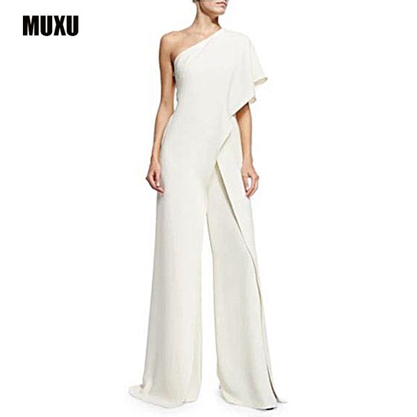 

muxu body feminino romper body suit combinaison femme romper women white jumpsuit womens rompers elejumpsuit plus size, Black;white