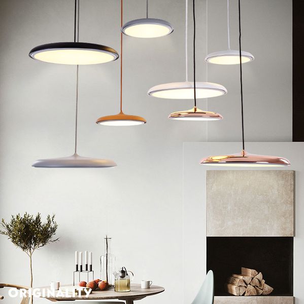 

nordic led flying saucer pendant lamp ufo led lighting simple hanging lamp macaroon drop light modern pendant lamp