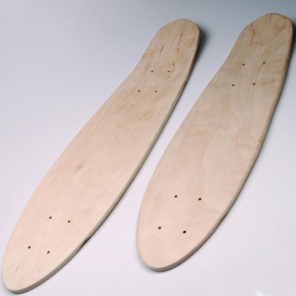 

24/27 inch 7-layer maple blank skateboard deck skate board concave kick decks skate board rough sandpaper for longboard diy part