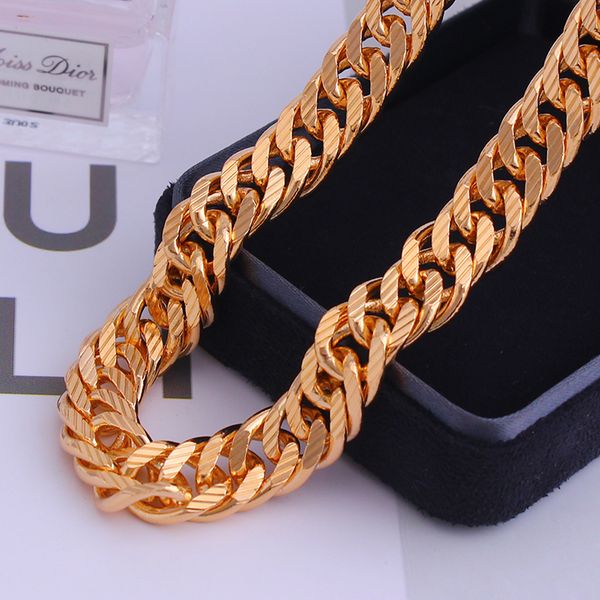 

men's classic copper necklace in golden for pendant, Silver